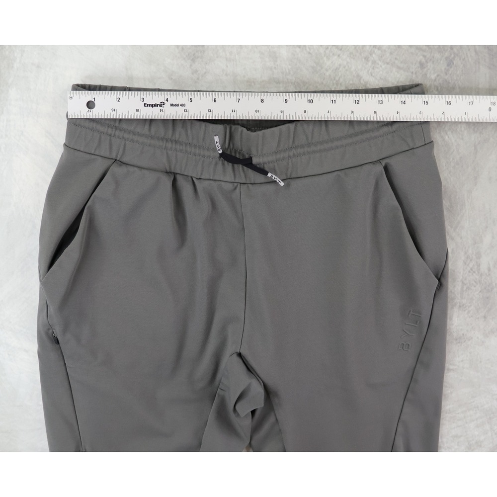 BYLT Active Jogger Men Size M Grey Premium Basics Stretch Athletic Pants - Picture 6 of 10